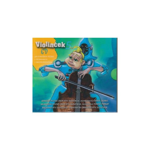 VIOLINČEK 5: 19 otroških pesmi, zgoščenka, otroška glasba