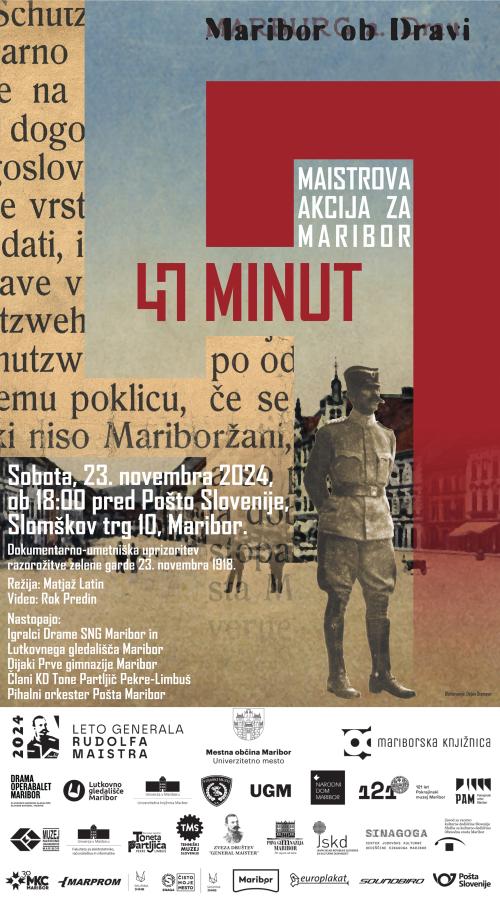 47 minut, Maistrova akcija za Maribor, plakat