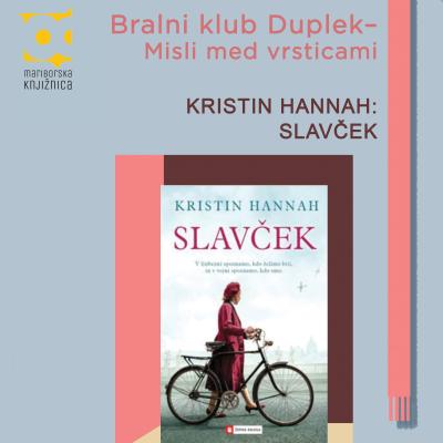 Bralni klub Duplek_plakat. Oblikovanje: Sara Šavelj Predin