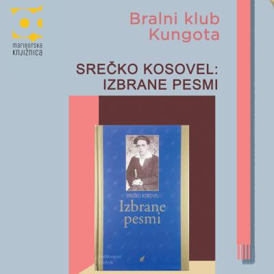 Bralni klub Kungota_plakat. Oblikovanje Sara Šavelj Predin