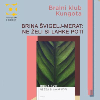 Bralni klub Kungota_plakat. Oblikovanje: Sara Šavelj Predin