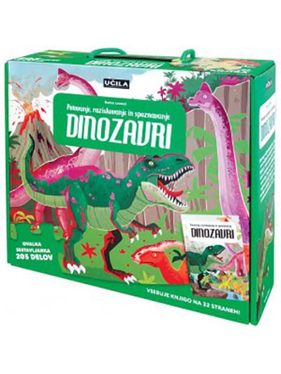 Dinozavri: potovanje, raziskovanje in spoznavanje - izobraževalna igrača