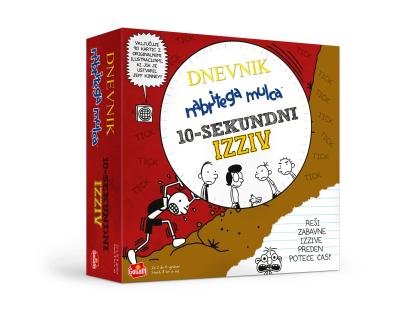Dnevnik nabritega mulca : 10-sekundni izziv, družabna igra