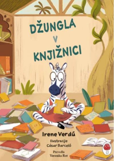 Irene Verdú: Džungla v knjižnici: Džungla v knjižnici, slikanica za otroke