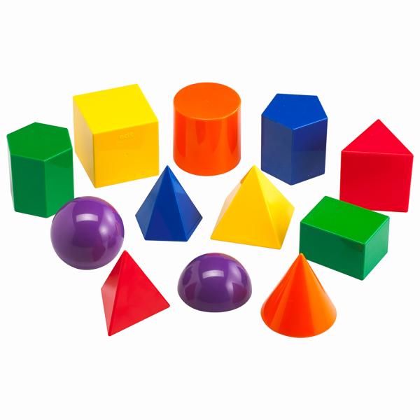 geometrijska telesa, izobraževalna igra