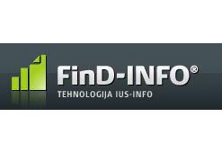 FinD-INFO - računovodski in davčni informacijski sistem - logotip