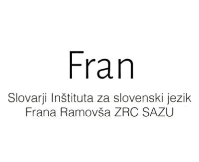 Fran - slovarji