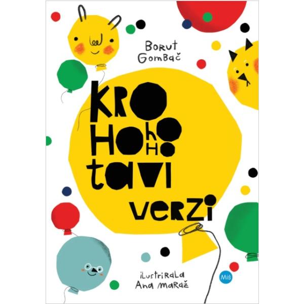 Borut Gombač: Krohohohotavi verzi, naslovnica