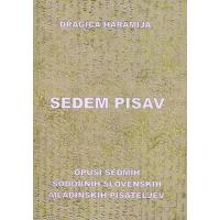 Dragica Haramija: Sedem pisav: opusi sedmih sodobnih slovenskih mladinskih pisateljev, naslovnica monografije