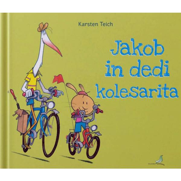 Kaj brati, da diši po športu? Jakob in dedi kolesarita