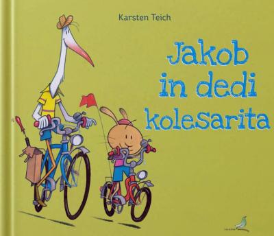 Kaj brati, da diši po športu? Jakob in dedi kolesarita