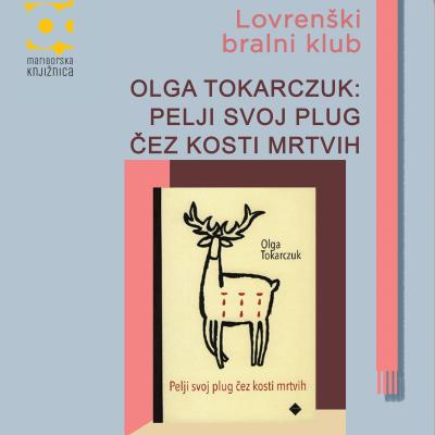 Lovrenški bralni klub_plakat. Oblikovanje: Sara Šavelj Predin