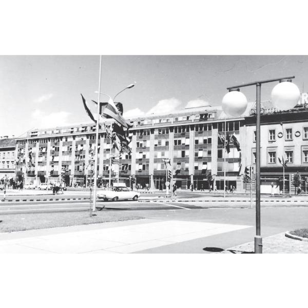 Maribor. Modna hiša l. 1966. Vir: Pokrajinski arhiv Maribor
