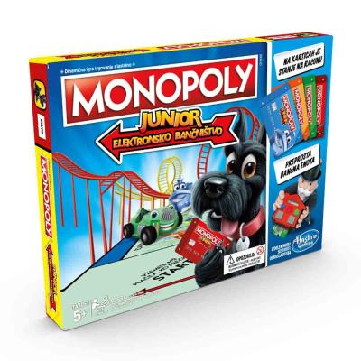 Monopoly junior, elektronsko bančništvo, družabna igra