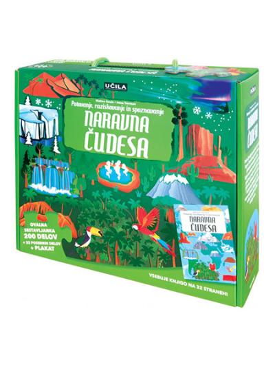 Naravna čudesa: potovanje, raziskovanje in spoznavanje - izobraževalna igrača