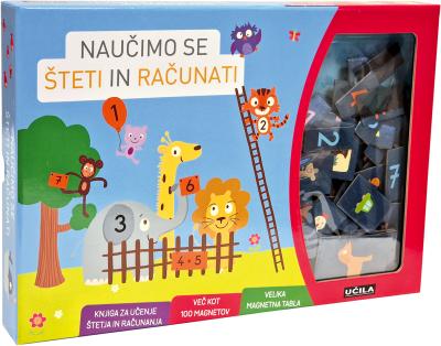 Naučimo se šteti in računati, izobraževalna igra