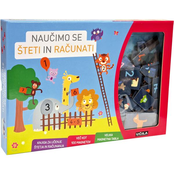 Naučimo se šteti in računati, izobraževalna igra