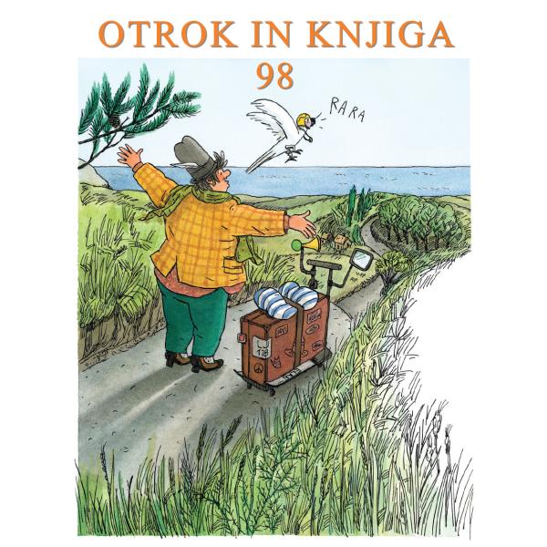 Revija Otrok in knjiga št. 98, na naslovnici ilustracija Levstikove nagrajenke za leto 2017, Tanje Komadina.