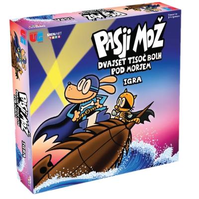 Pasji mož dvajset tisoč bolh pod morjem, družabna igra