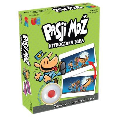 Pasji mož - hitrogibna igra, družabna igra