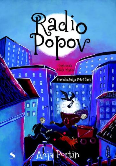 Anja Portin: Radio Popov, naslovnica