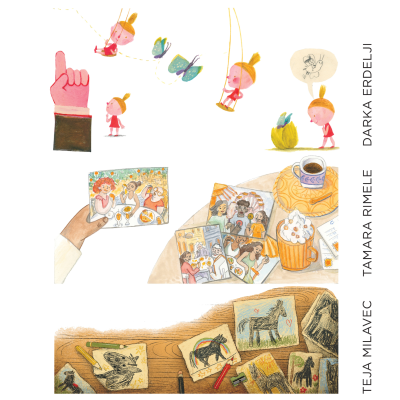 Ulična razstava ilustracij: DARKA ERDELJI, TEJA MILAVEC, TAMARA RIMELE