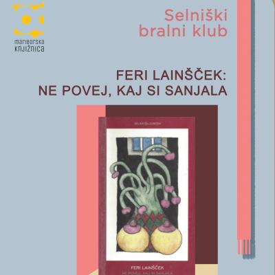 Selniški bralni klub_plakat. Oblikovanje: Sara Šavelj Predin
