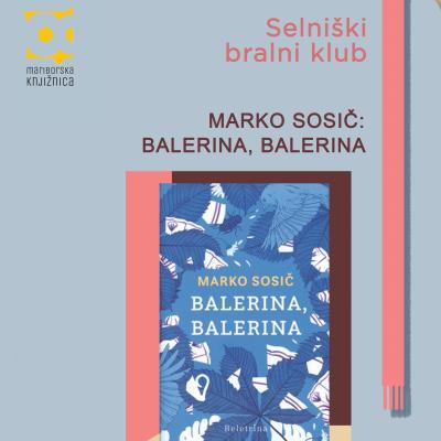 Selniški bralni klub_plakat. Oblikovanje: Sara Šavelj Predin