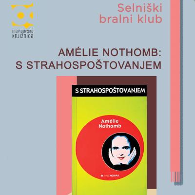 AMÉLIE NOTHOMB: S STRAHOSPOŠTOVANJEM-naslovnica