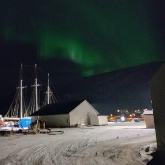 V objemu polarnega sija. Foto: osebni arhiv B. Popit