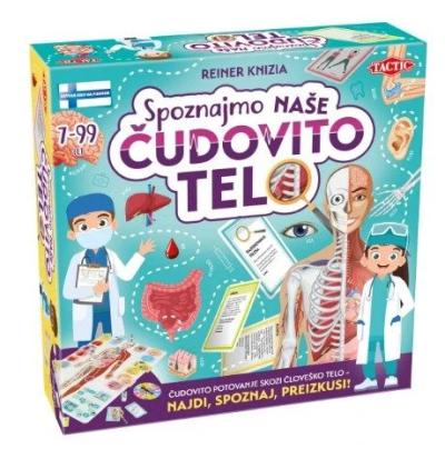 Spoznajmo naše čudovito telo, družabna igra