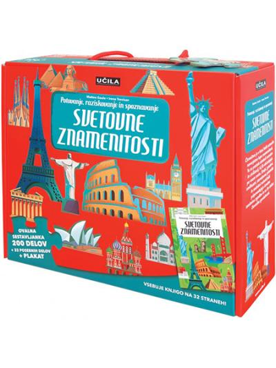 Svetovne znamenitosti: potovanje, raziskovanje in spoznavanje - izobraževalna igrača