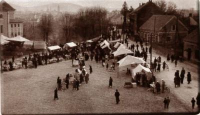 Sejemski dan v 30. letih 20. stol. na Studencih. Vir: Studenci, 2010 (original hrani Pokrajinski arhiv Maribor)