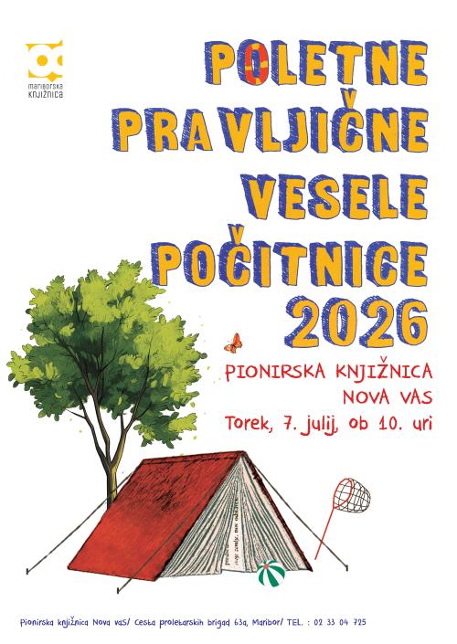 POLETNE PRAVLJIČNE VESELE POČITNICE v Knjižnici Duplek