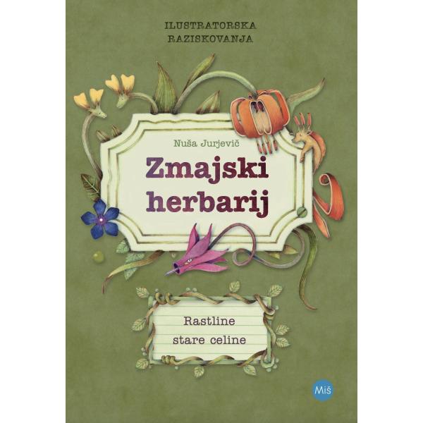 Nuša Jurjevič: Zmajski herbarij, naslovnica